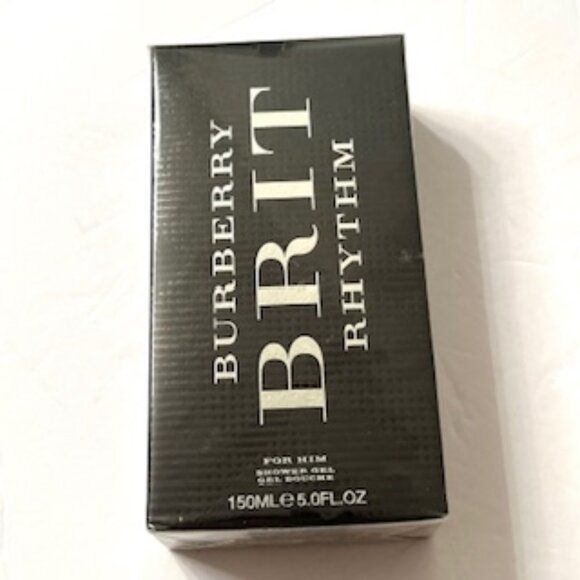 Burberry-Brit Rhythm, Men’s Shower Gel, Sealed, New in Box - Picture 1 of 4